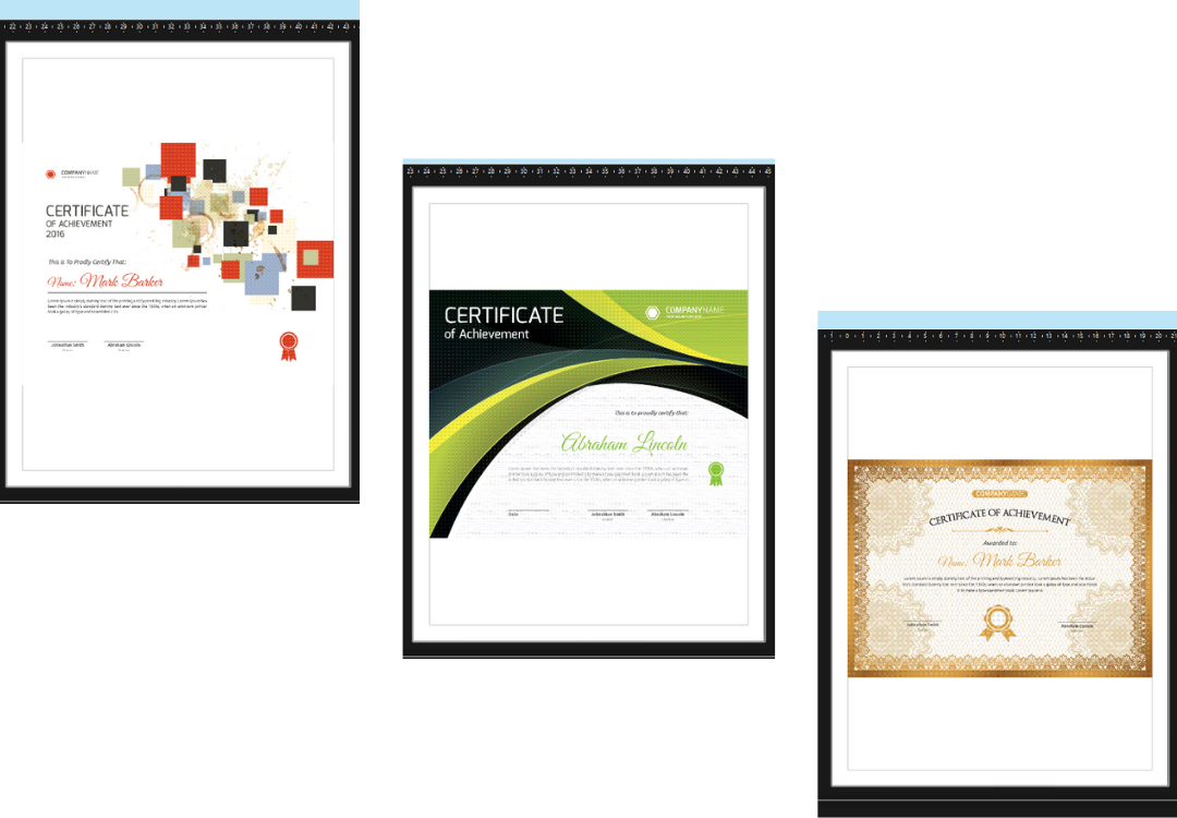 Certificate Designs Templates